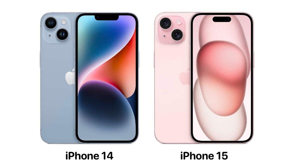 Difference between iPhone 14 and 15 (1)