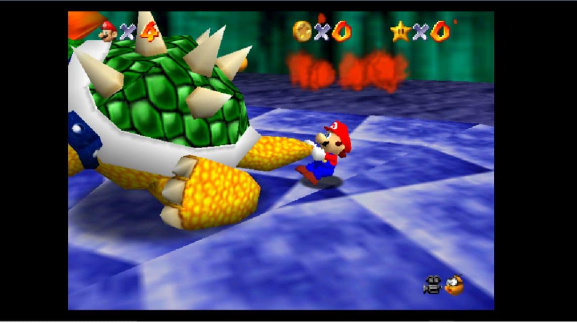 Mario 64 entsperrt