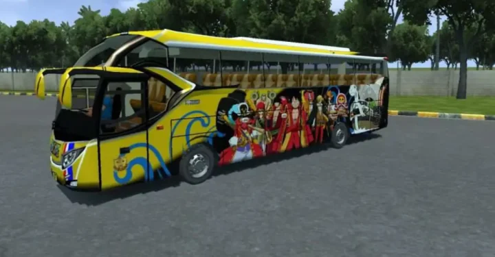 Livery BUSSID Bimasena SDD Anime Terbaru