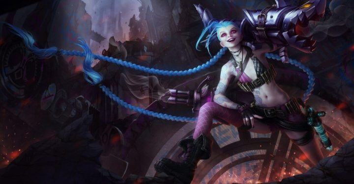 金克丝 英雄联盟最佳皮肤，太酷了