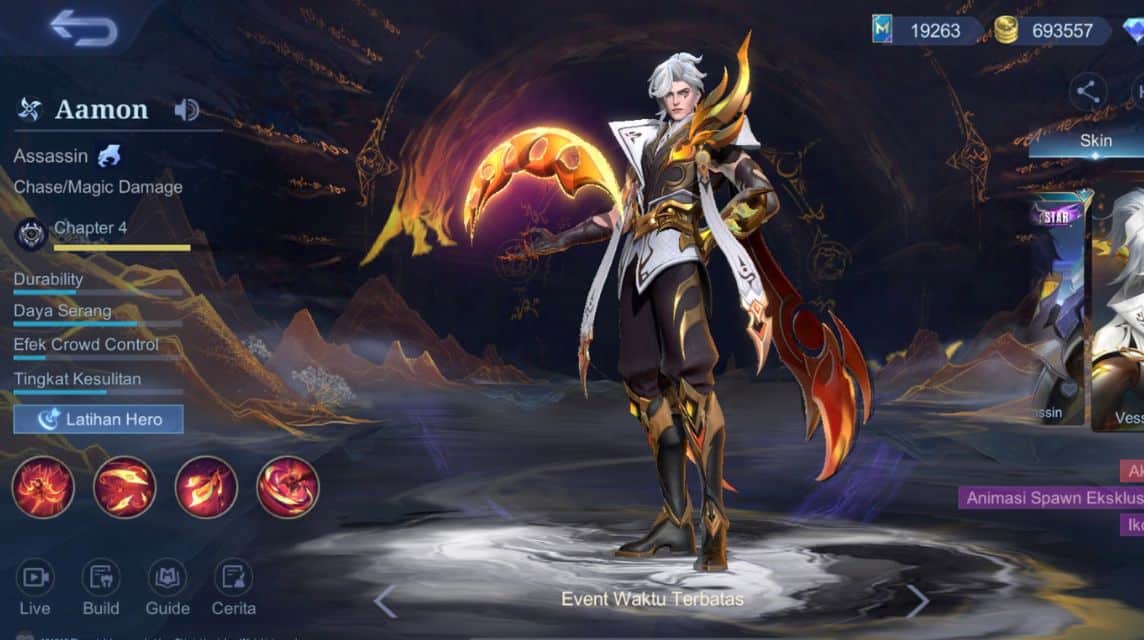 build aamon mobile legends