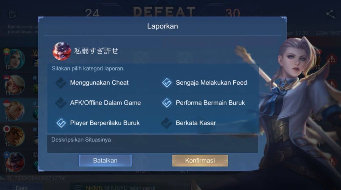 cara mengatasi player ngetroll