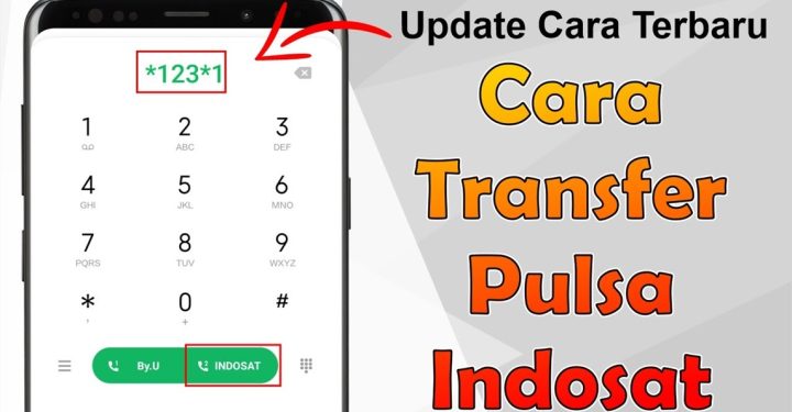 Indosat 크레딧을 다른 운영자에게 양도하는 방법