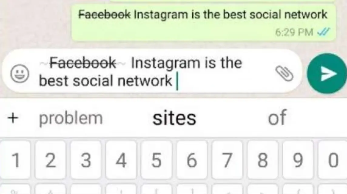 How to Make Strikethrough Text on WA