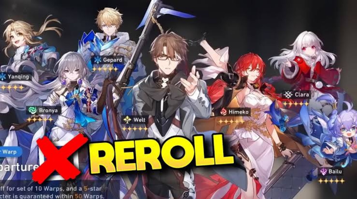 Reroll Honkai Star Rail