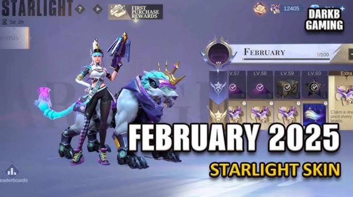 Skin Starlight Februari 2025