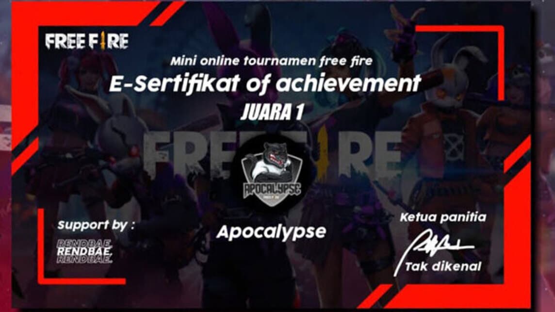 FF Certificate 1
