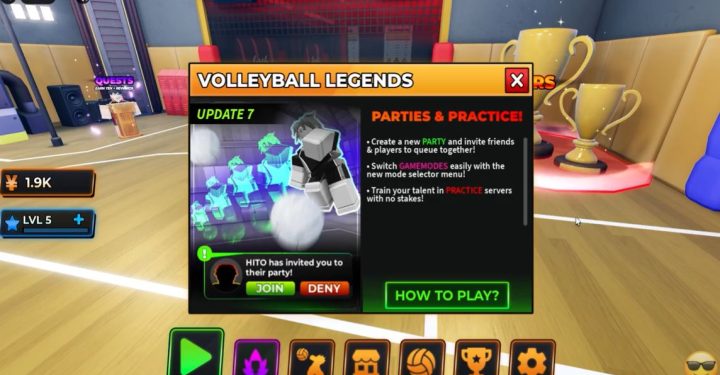 Haikyuu Legends-Codes 2025 und wie man sie verwendet