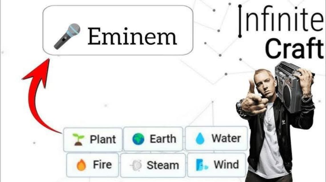 如何在 Infinite Craft 中制作 Eminem