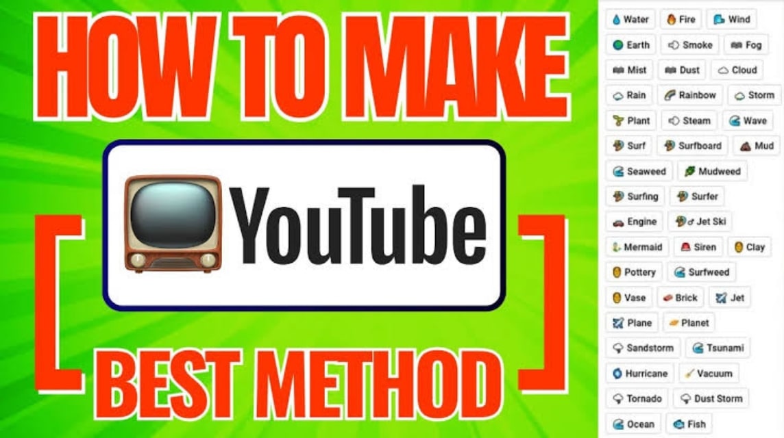 Cara Membuat YouTube di Infinite Craft