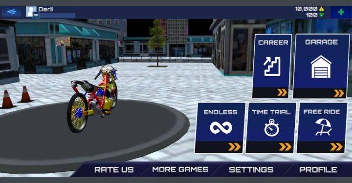 Dragbike- und Autospiele, die auf Android-Telefonen modifiziert werden können