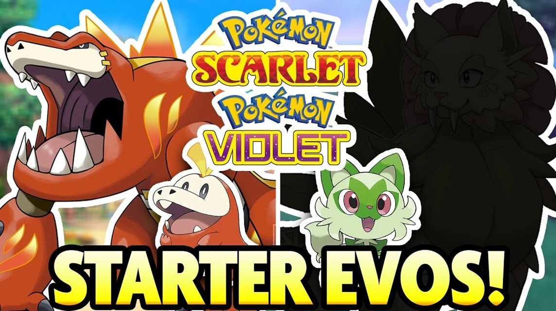 Gen 9 Starter Evolutions