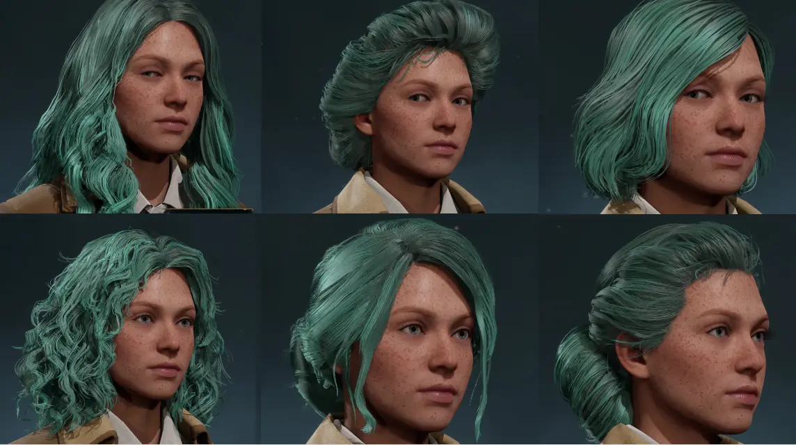 Hogwarts Legacy Hairstyles List