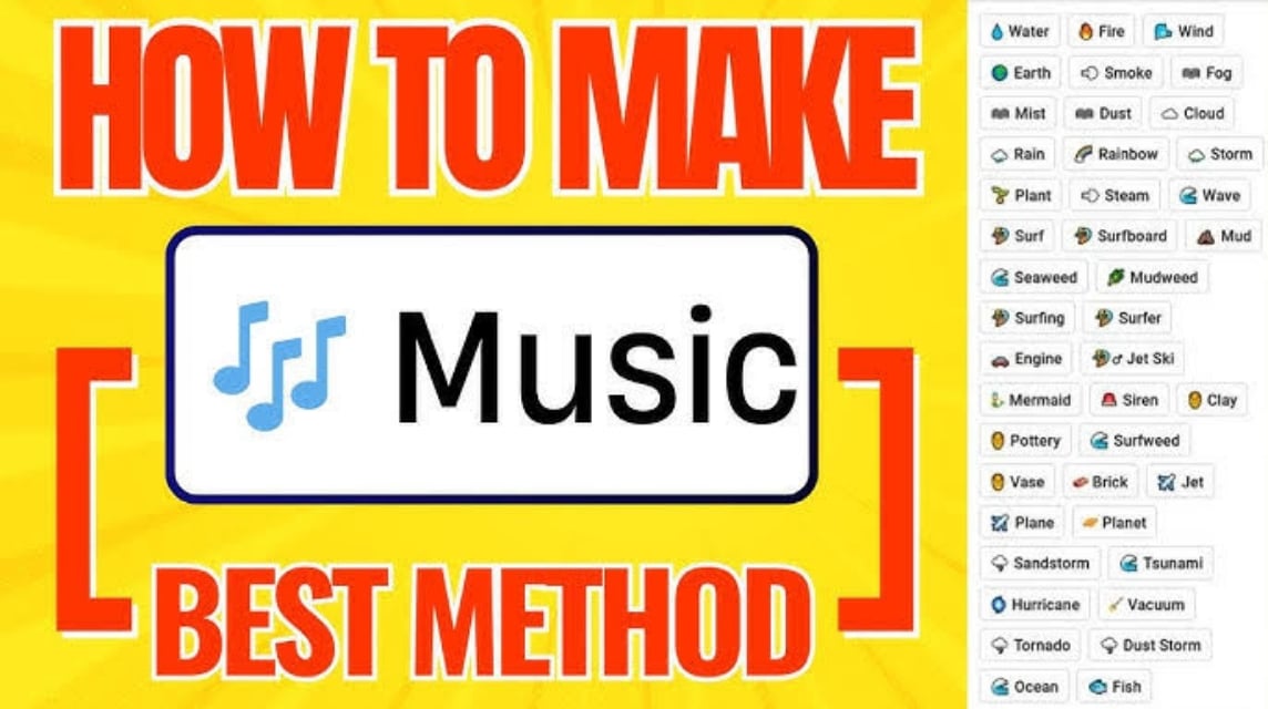 cara membuat musik di infinite craft