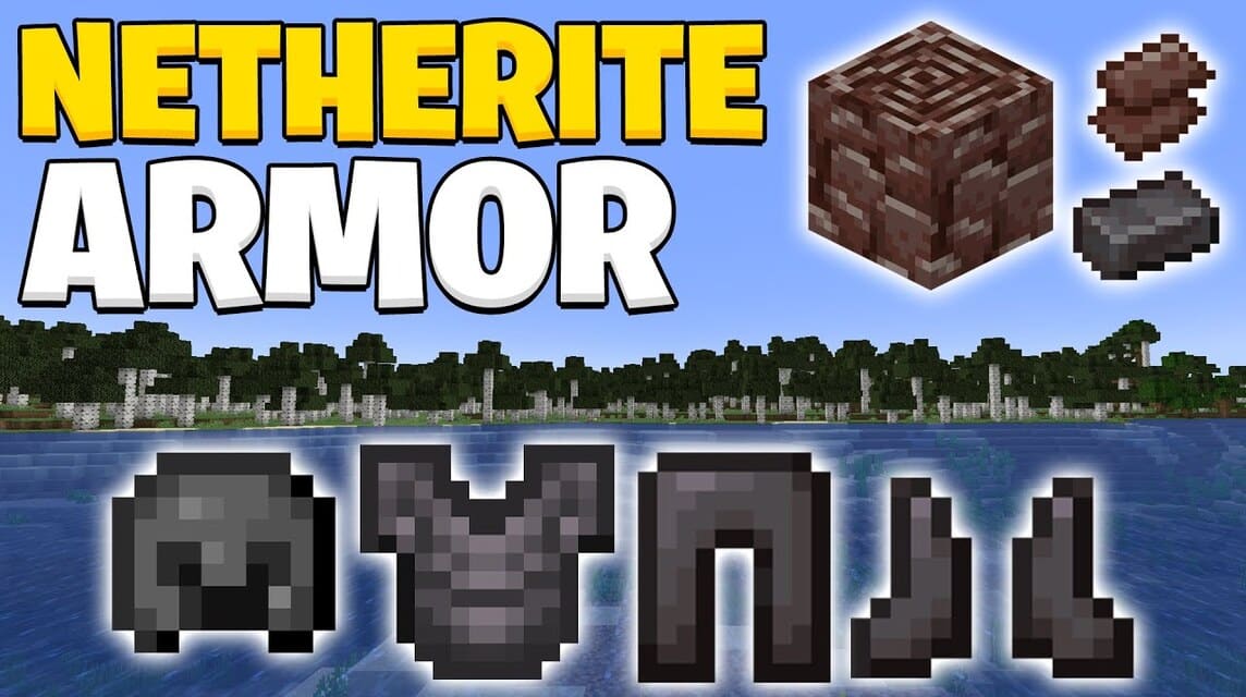 Cara membuat Netherite Armor