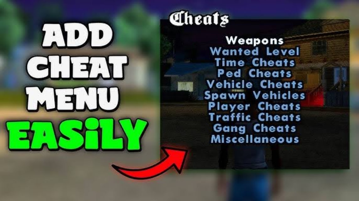 GTA San Andreas PC 치트 완료