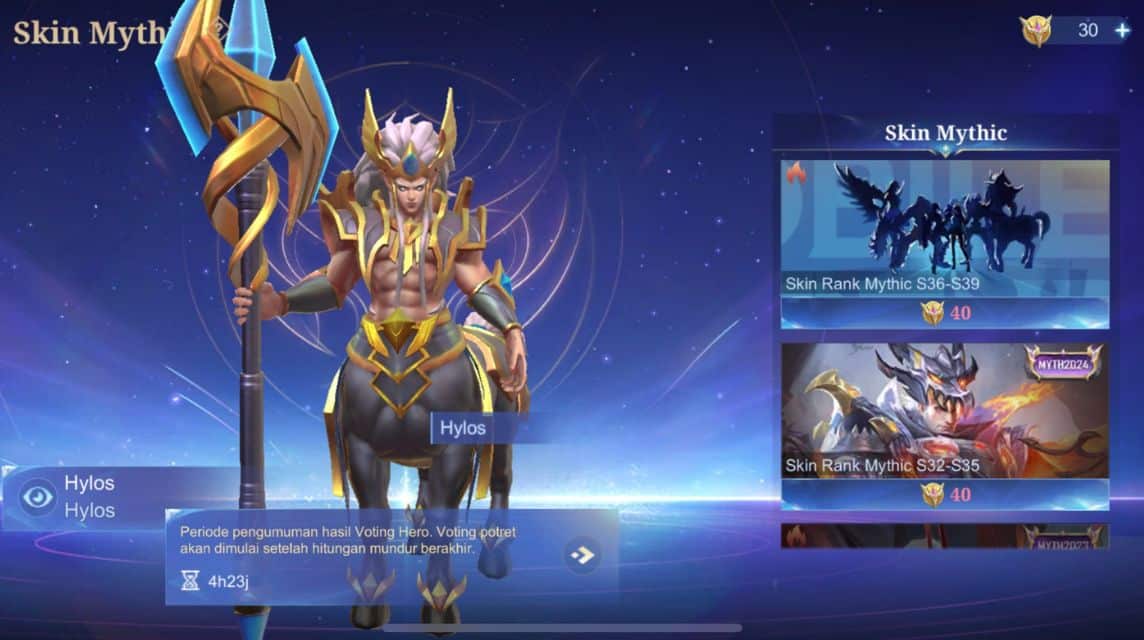 mythic ml skin