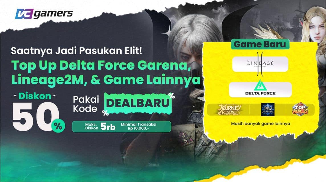 2025年5月VCGamersにトップアップゲーム割引50%