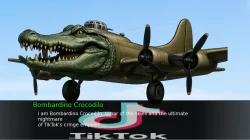 Mengenal Apa itu Bombardino Crocodilo