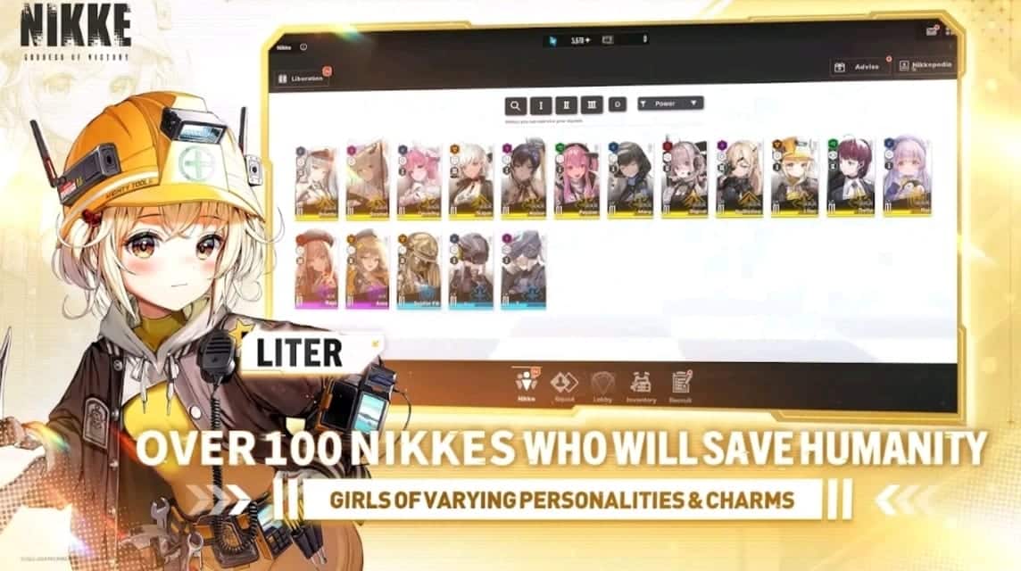 Karakter Nikke