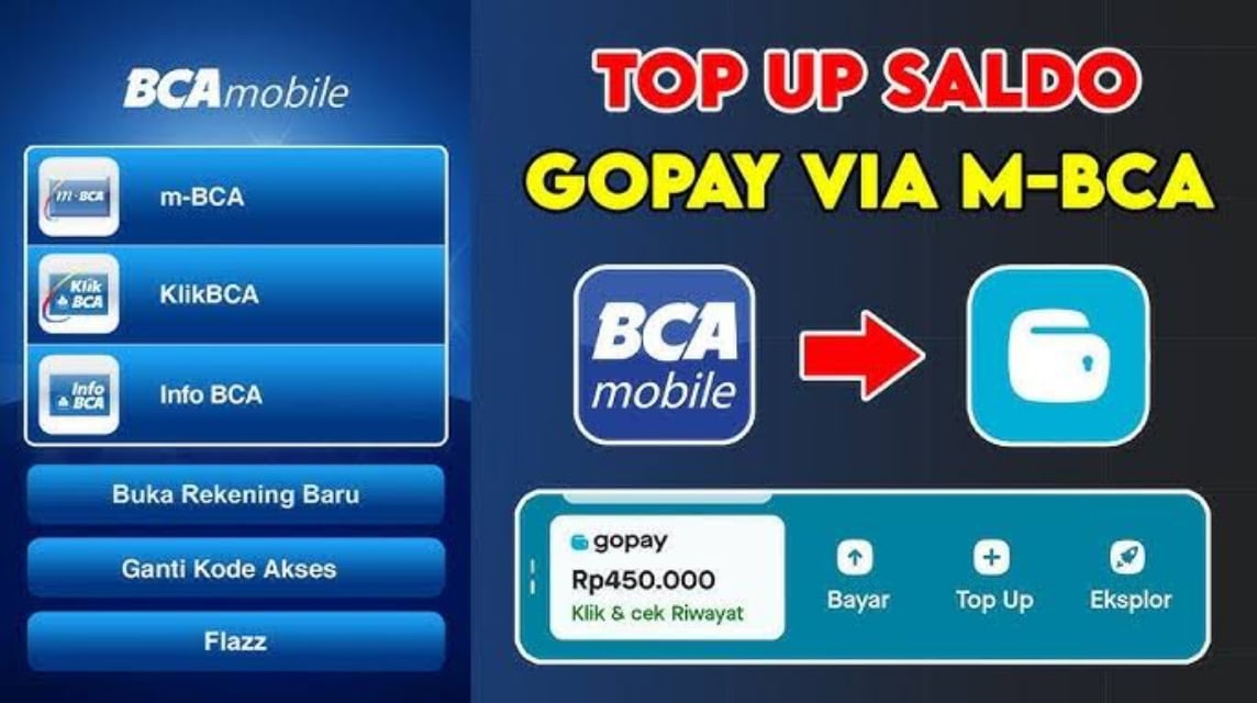 GoPay BCA 코드