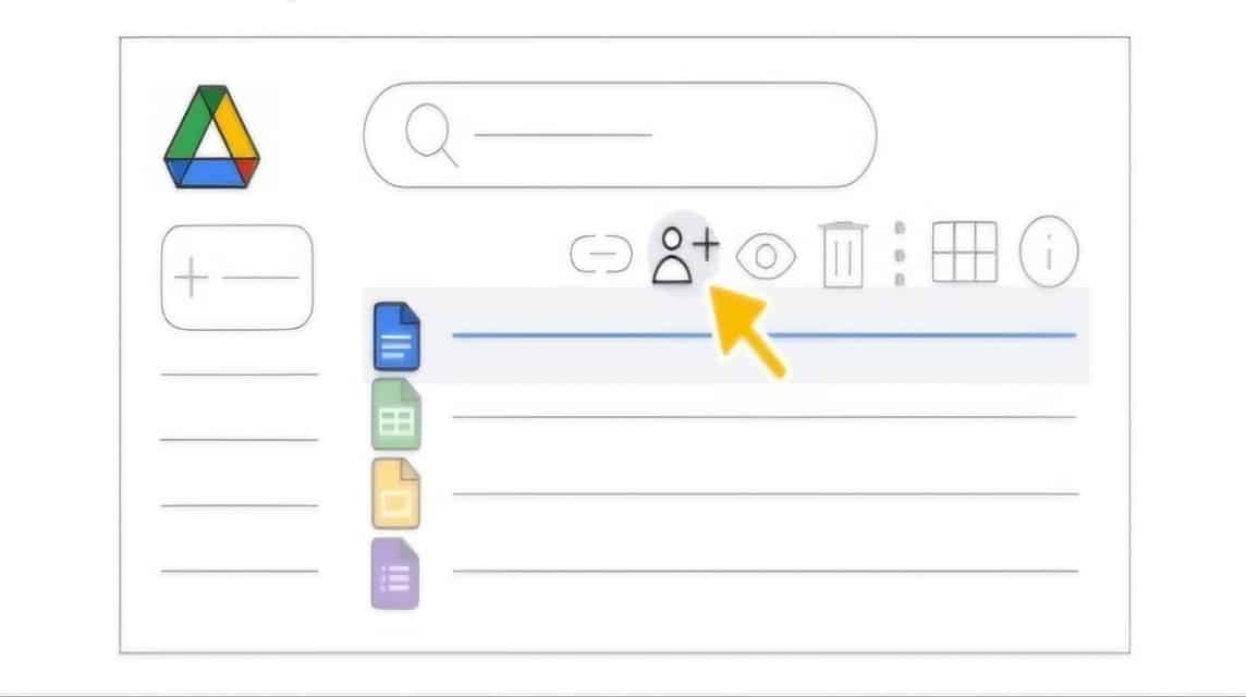 Google Drive – Dateien teilen