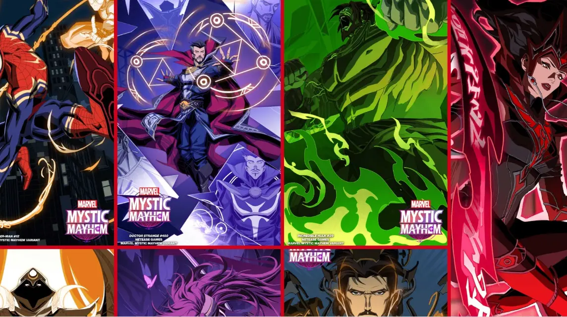 Mystic Mayhem-Charaktere