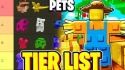 Tier List Pet Grow a Garden für September 2025