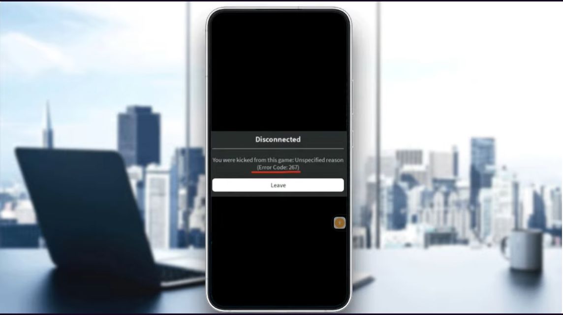 Roblox-Fehlercode 267