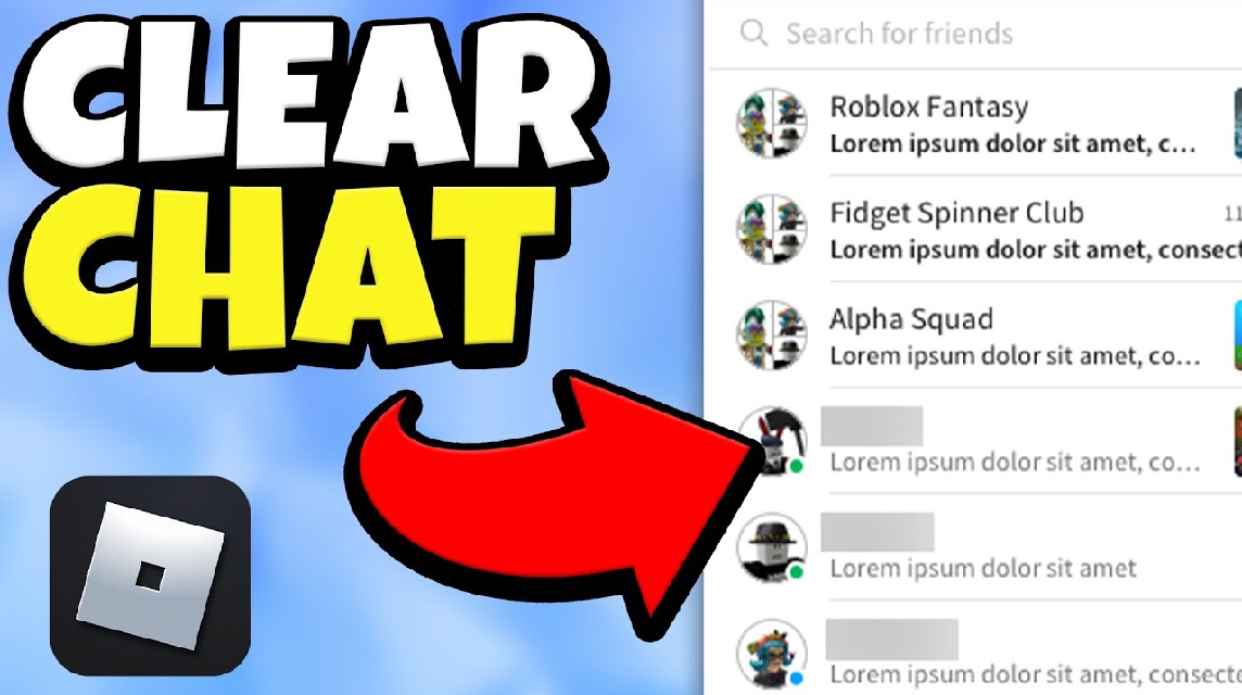 cara menghapus chat di roblox