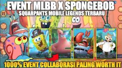 MLBB x Spongebob Hadirkan Skin dan Fitur Eksklusif