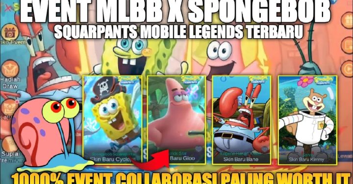 MLBB x Spongebob Hadirkan Skin dan Fitur Eksklusif