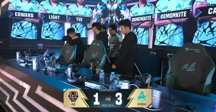 Hasil Knockout Stage AE vs RORA PH