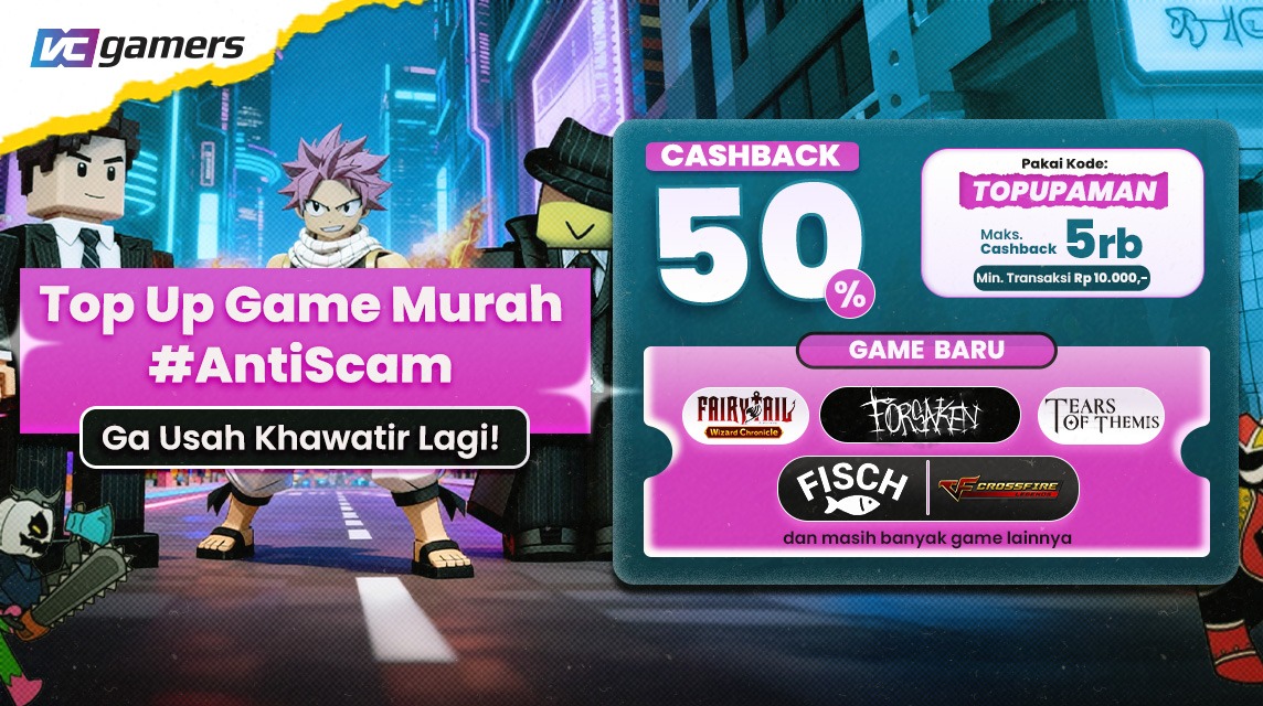 充值游戏享50%折扣（一月）