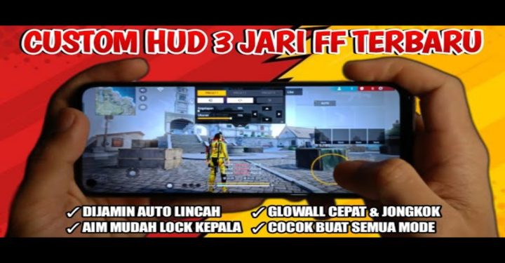 Kontrol FF 3 Jari: Setting, Code HUD, dan Tips Auto Headshot