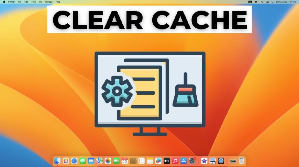 menghapus cache laptop