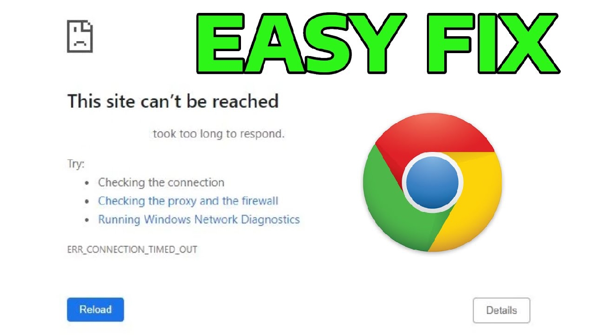 ERR_CONNECTION_TIMED_OUTを解決する方法
