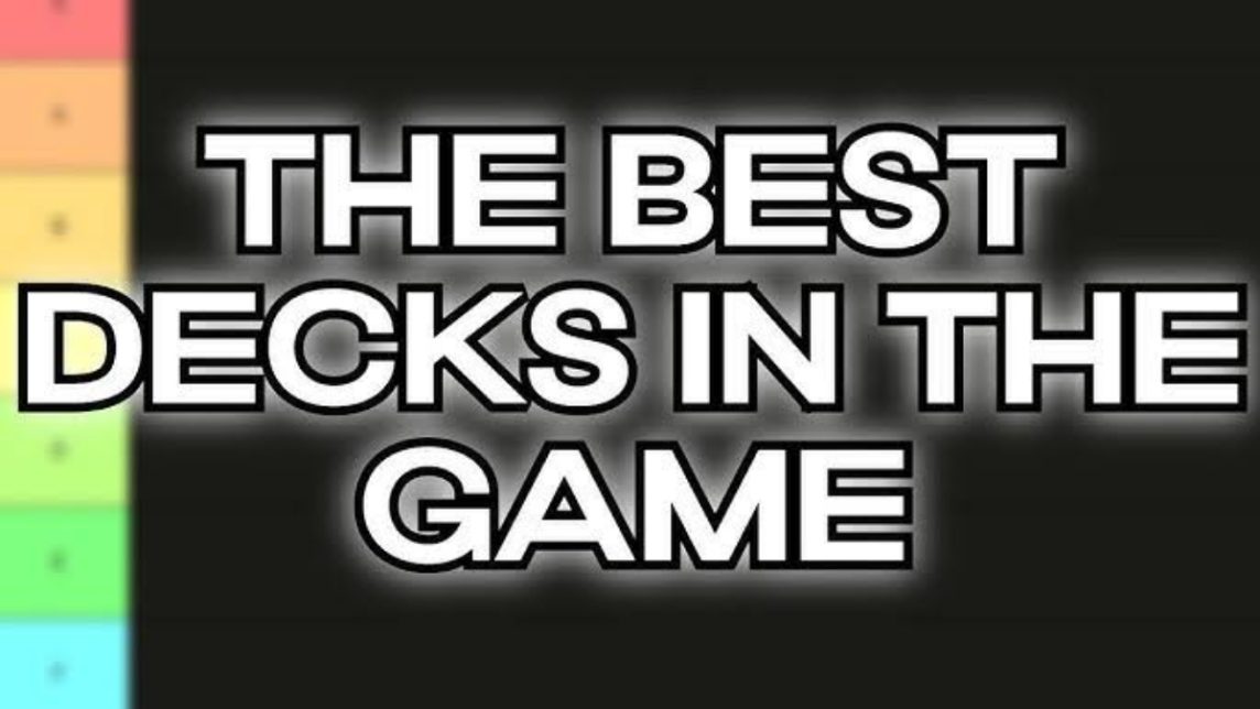 最佳卡组排名表