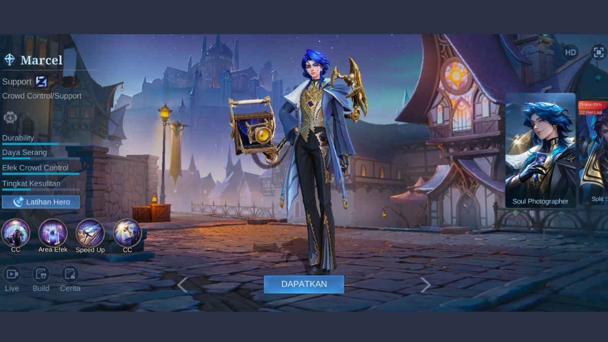 Build Marcel Tersakit