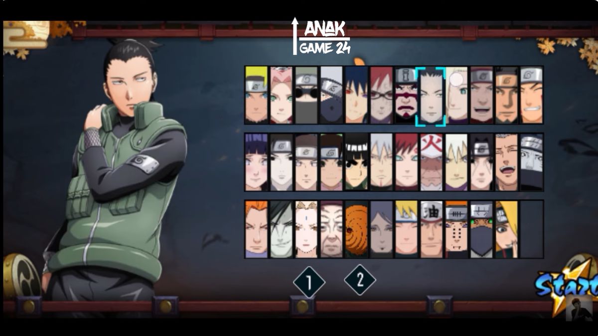 火影忍者战记 Mod Apk 完整角色