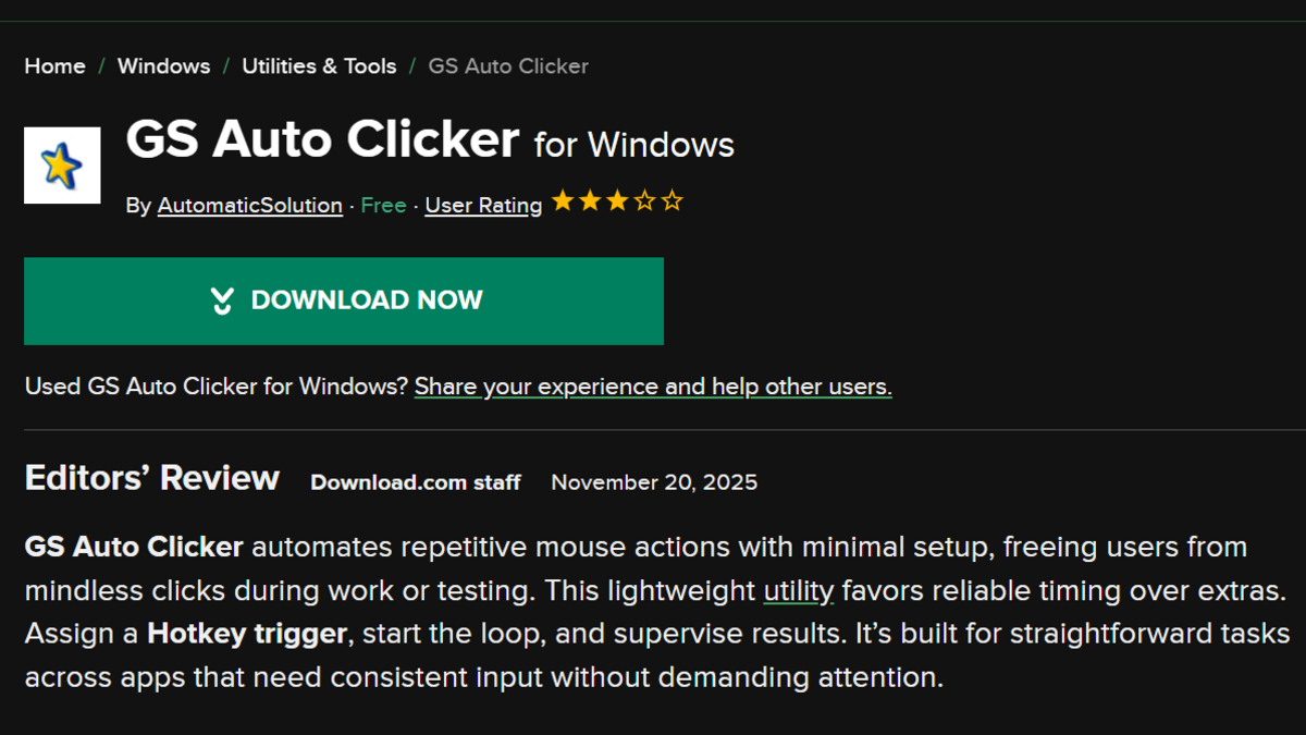 PCオートクリッカー