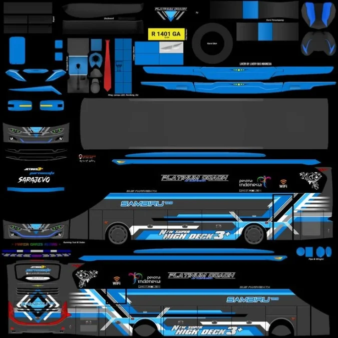 coole Busside-Lackierung
