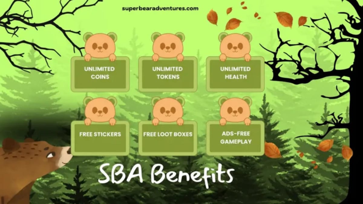 Super Bear Adventure Mod-Menü – Funktionen
