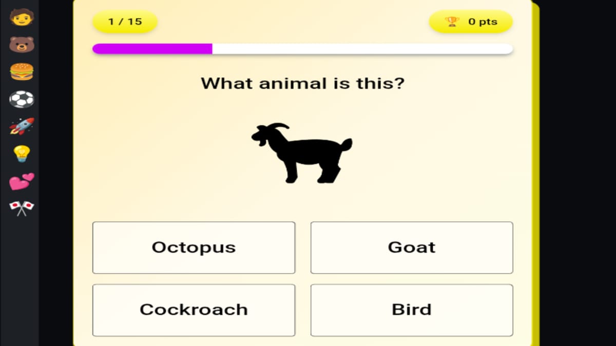 Emoji Kitchen - Guess The Animal