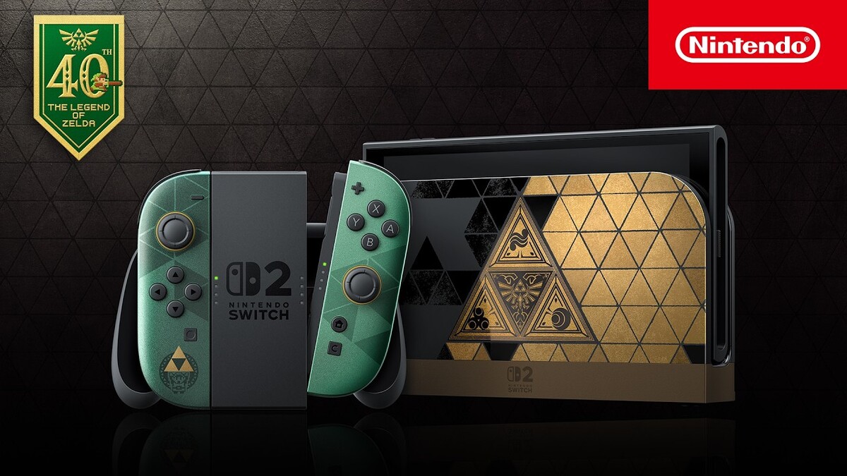 Nintendo Switch 2 Zelda 40th Anniversary Edition Officially Released!