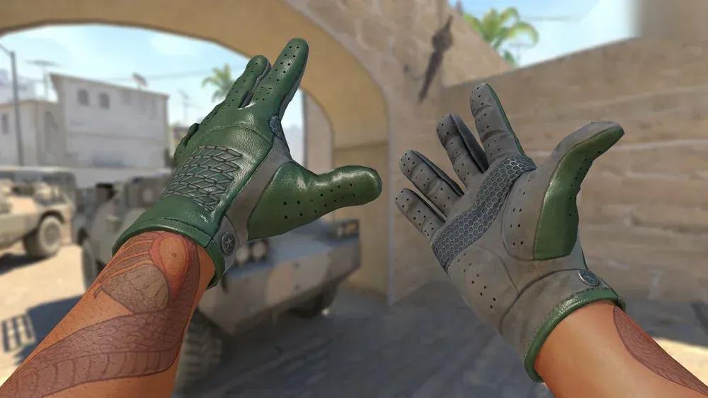 Driver Gloves | Racing Green