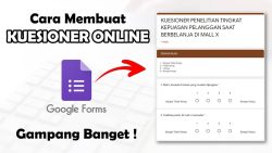 Cara Buat Google Form dengan Mudah, Cocok untuk Pemula