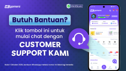 Cara Terbaru Menghubungi Customer Support VCGamers