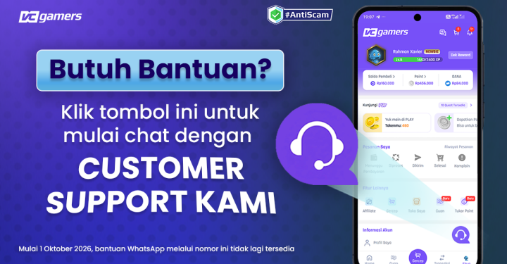 The Latest Way to Contact VCGamers Customer Support