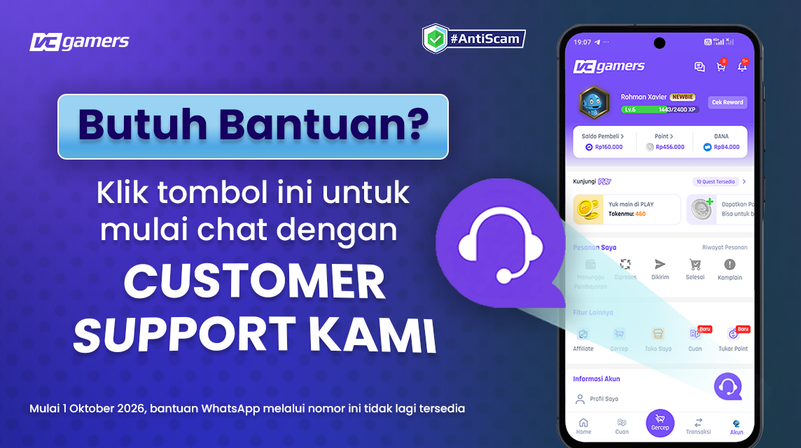 Customer Support VCGamers